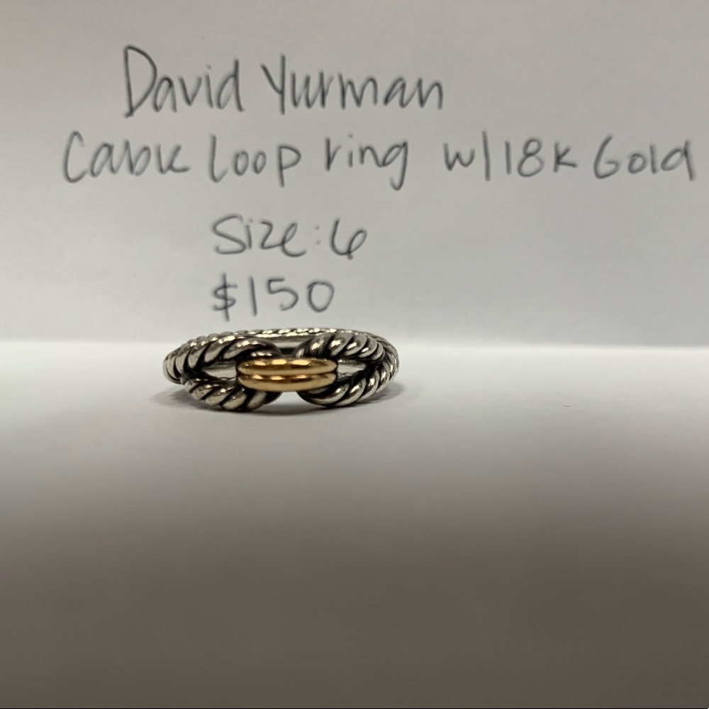 David Yurman Cable Loop Ring